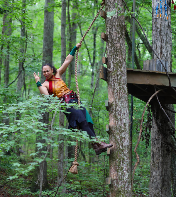 Photo Flash: Zip Into the Forest with Serenbe's Immersive ROBIN HOOD Image
