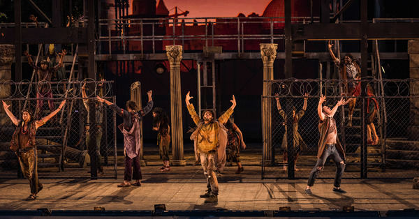 Photo Flash: First Look at Bryce Ryness, Constantine Maroulis and More in JESUS CHRIST SUPERSTAR at The Muny Image