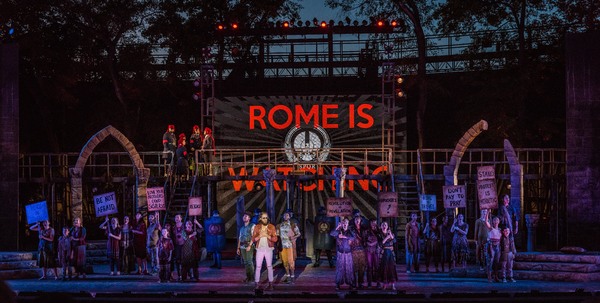 Photo Flash: First Look at Bryce Ryness, Constantine Maroulis and More in JESUS CHRIST SUPERSTAR at The Muny 