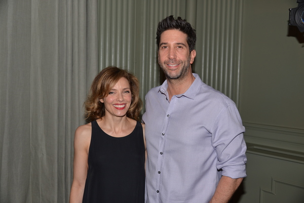 Mili Avital and David Schwimmer Photo