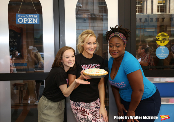 Photo Coverage: WAITRESS Gang Is Opening Up Joe's Pie Diner at the Brooks Atkinson Theatre! Image