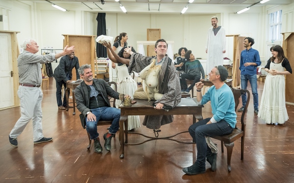 Photo Flash: Inside Rehearsal for RSC's QUEEN ANNE in the West End Image