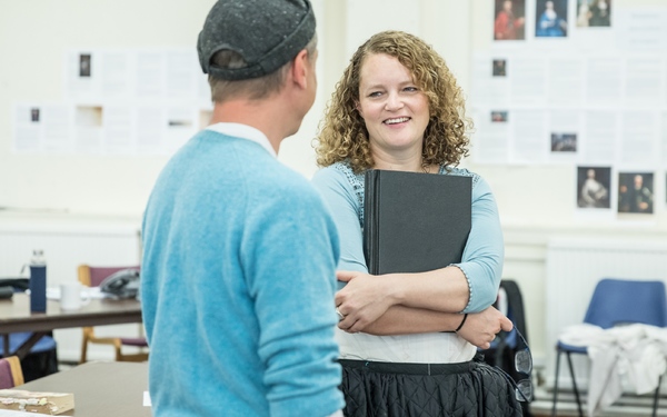 Photo Flash: Inside Rehearsal for RSC's QUEEN ANNE in the West End Image