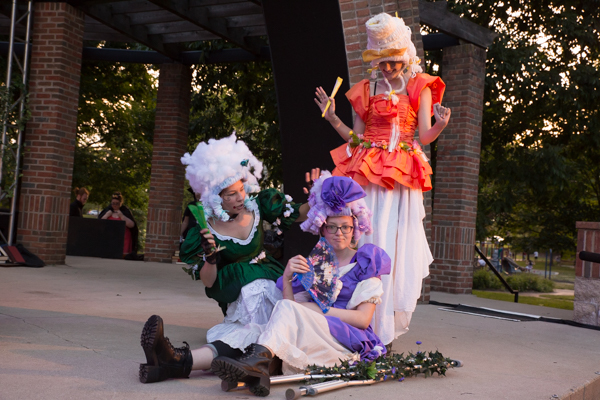 Photo Coverage: First look at Curtain Players' ALICE: A variation on Lewis Carroll's Alice in Wonderland 