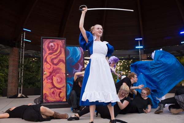 Photo Coverage: First look at Curtain Players' ALICE: A variation on Lewis Carroll's Alice in Wonderland Image