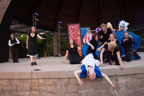 Photo Coverage: First look at Curtain Players' ALICE: A variation on Lewis Carroll's Alice in Wonderland Image