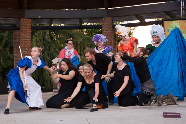 Photo Coverage: First look at Curtain Players' ALICE: A variation on Lewis Carroll's Alice in Wonderland  Image