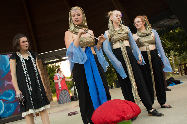 Photo Coverage: First look at Curtain Players' ALICE: A variation on Lewis Carroll's Alice in Wonderland Image