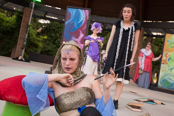 Photo Coverage: First look at Curtain Players' ALICE: A variation on Lewis Carroll's Alice in Wonderland Image