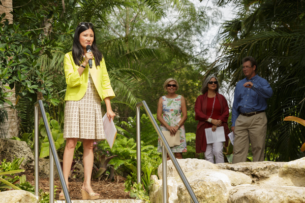 Photo Flash: Mounts Botanical Garden Dedicates New Windows on the Floating World Image
