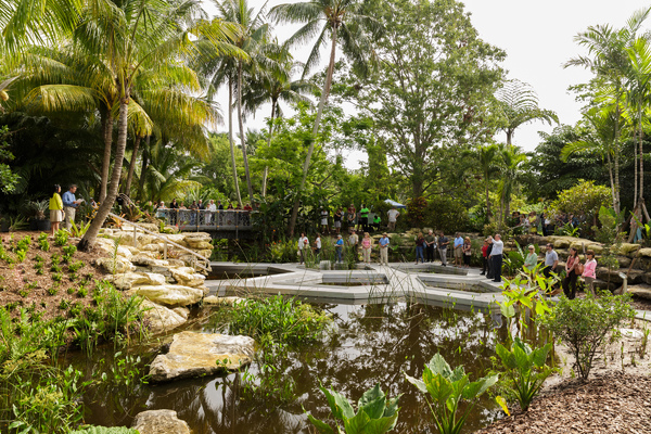 Photo Flash: Mounts Botanical Garden Dedicates New Windows on the Floating World  Image