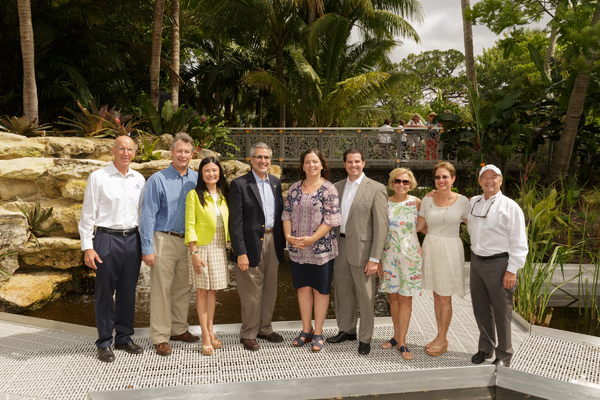Photo Flash: Mounts Botanical Garden Dedicates New Windows on the Floating World Image