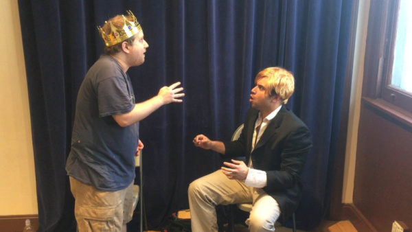 Photo Flash: DONALD TRUMP Pays a Visit to Planet Connections Image