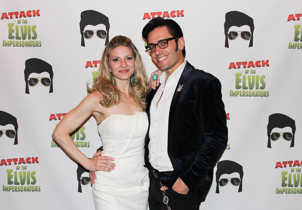 Photo Flash: The King is Back! Inside the Opening of ATTACK OF THE ELVIS IMPERSONATORS Image