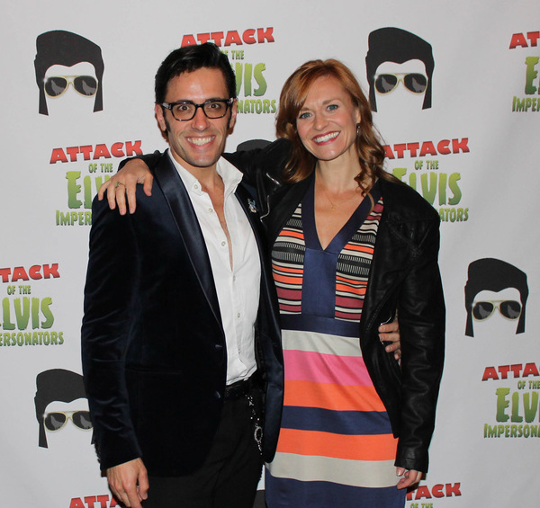 Photo Flash: The King is Back! Inside the Opening of ATTACK OF THE ELVIS IMPERSONATORS 