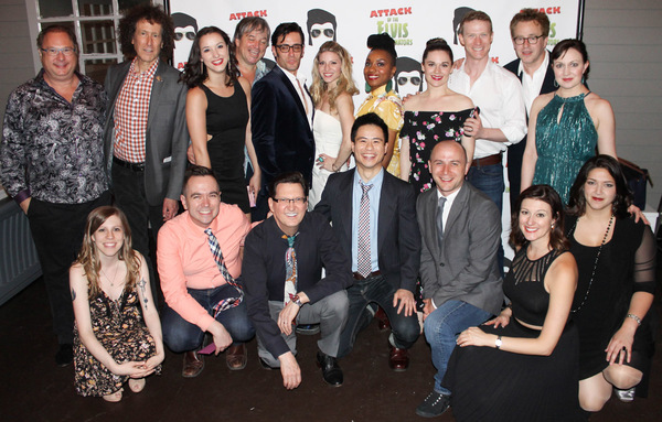 Photo Flash: The King is Back! Inside the Opening of ATTACK OF THE ELVIS IMPERSONATORS Image