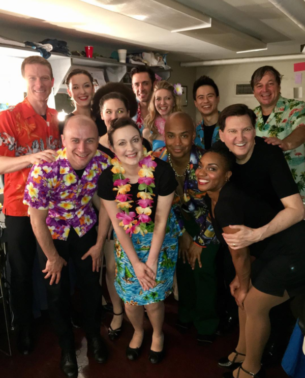 Photo Flash: SUNSET BOULEVARD Prepares to Drive Off Into the Sunset, and More Saturday Intermission Pics! Image