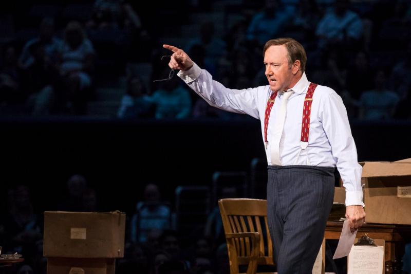 Review: Kevin Spacey Aces CLARENCE DARROW at Arthur Ashe Stadium Image