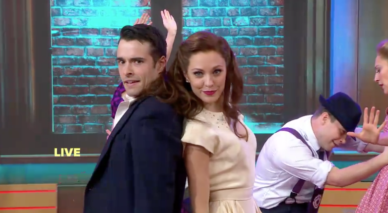 DVR Alert: Broadway's BANDSTAND Swings and Sings on GOOD MORNING AMERICA Today Image