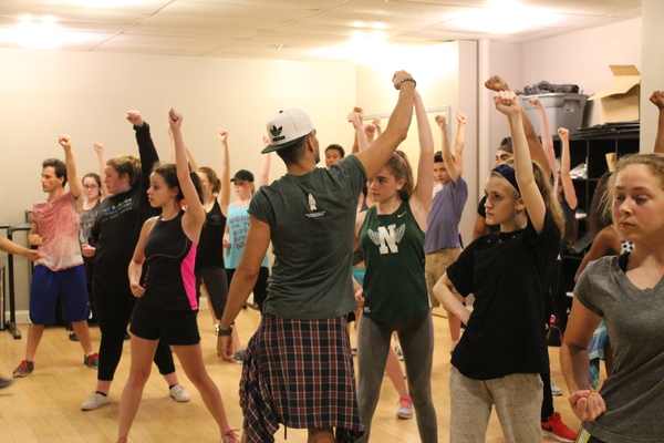 Photo Flash: Inside Rehearsals for LEGALLY BLONDE at Broadway Method Academy Image