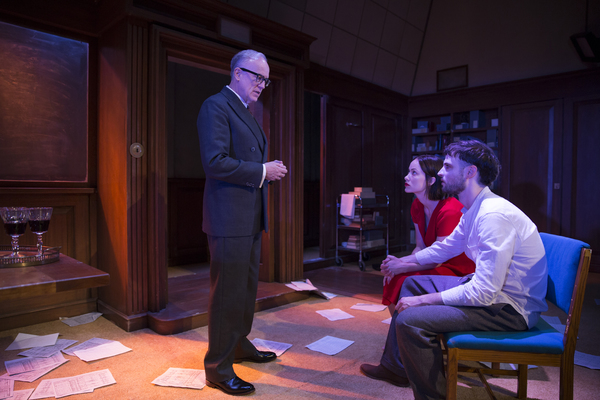 Photo Flash: Big Brother Is Watching... Get a First Look at Reed Birney, Tom Sturridge and Olivia Wilde in 1984 on Broadway Image