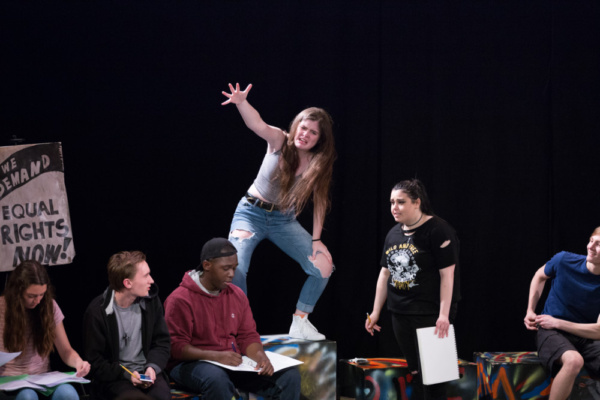 Photo Flash: Power-Packed Group of LOST ANGELS Invades Planet Connections Image