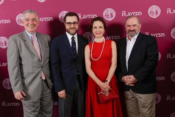 Arthur Makar, Michael Barra and Michael McCurdy with Bebe Neuwirth Photo