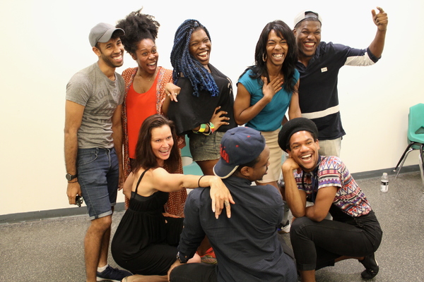 Photo Flash: Inside Rehearsal for The Movement Theatre Company's AND SHE WOULD STAND LIKE THIS 