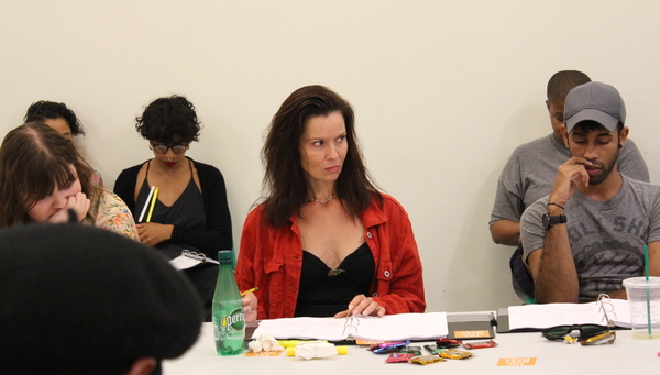 Photo Flash: Inside Rehearsal for The Movement Theatre Company's AND SHE WOULD STAND LIKE THIS Image