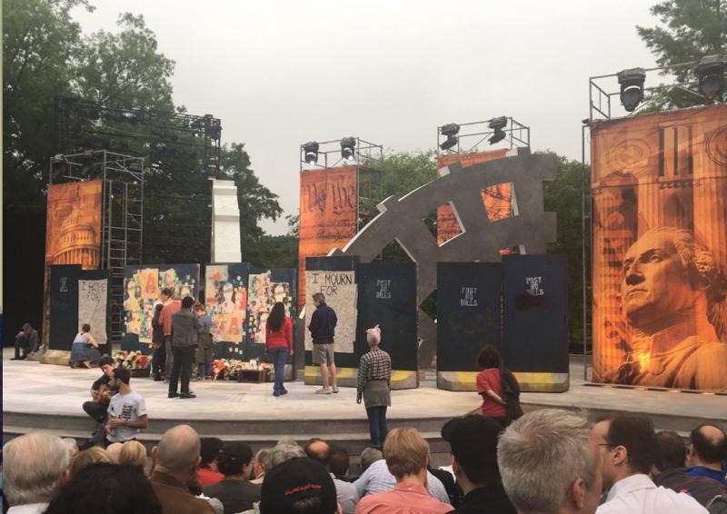 BWW Exclusive: My Riotous Night at JULIUS CAESAR Image