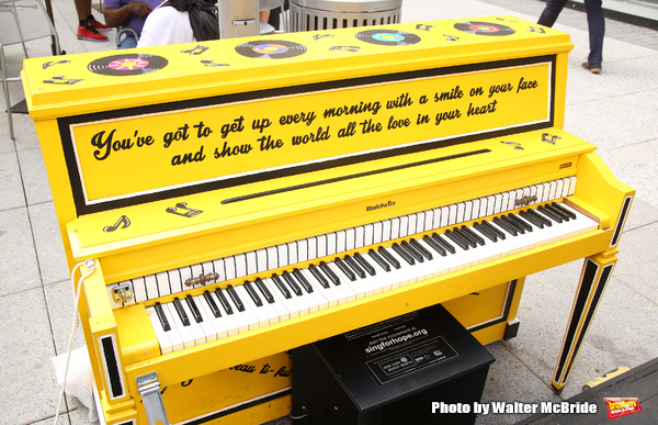 Photo Coverage: BEAUTIFUL Company Unveils Sing for Hope Piano! Image