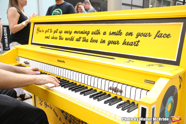 Photo Coverage: BEAUTIFUL Company Unveils Sing for Hope Piano! Image