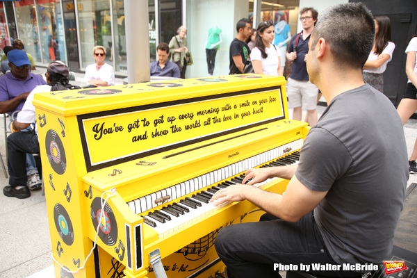 Photo Coverage: BEAUTIFUL Company Unveils Sing for Hope Piano! Image