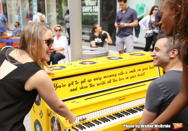 Photo Coverage: BEAUTIFUL Company Unveils Sing for Hope Piano! Image