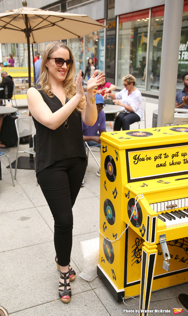 Photo Coverage: BEAUTIFUL Company Unveils Sing for Hope Piano! Image