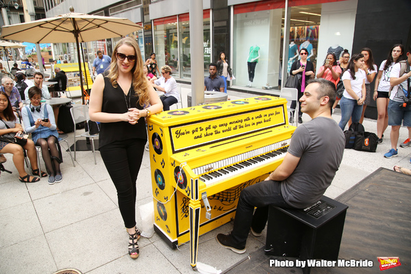 Photo Coverage: BEAUTIFUL Company Unveils Sing for Hope Piano! Image
