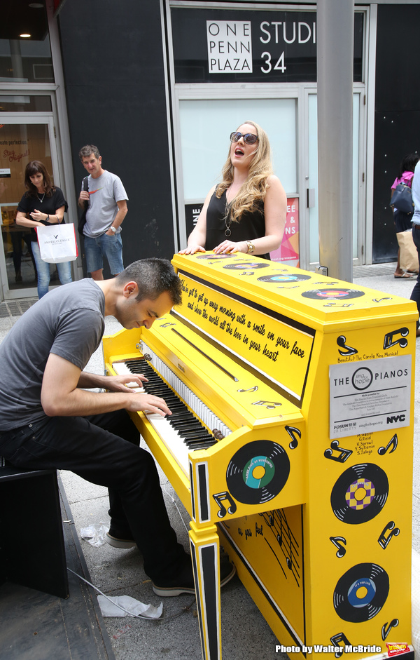 Photo Coverage: BEAUTIFUL Company Unveils Sing for Hope Piano! Image