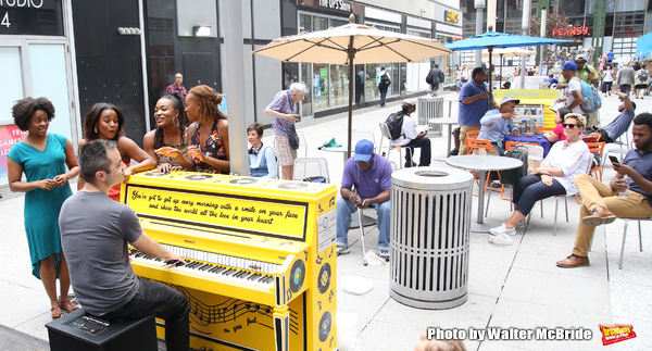 Photo Coverage: BEAUTIFUL Company Unveils Sing for Hope Piano! Image