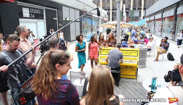 Photo Coverage: BEAUTIFUL Company Unveils Sing for Hope Piano! Image