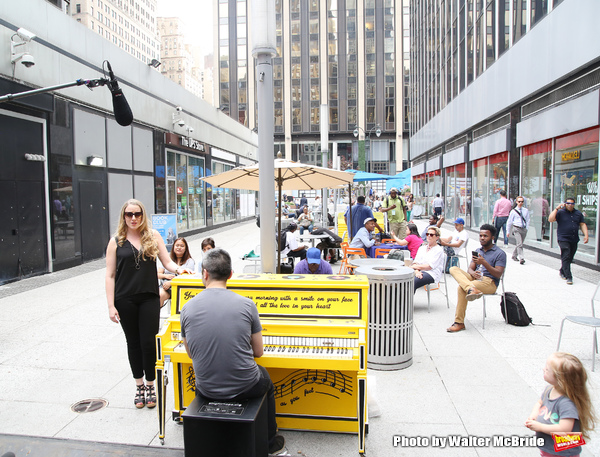 Photo Coverage: BEAUTIFUL Company Unveils Sing for Hope Piano! Image