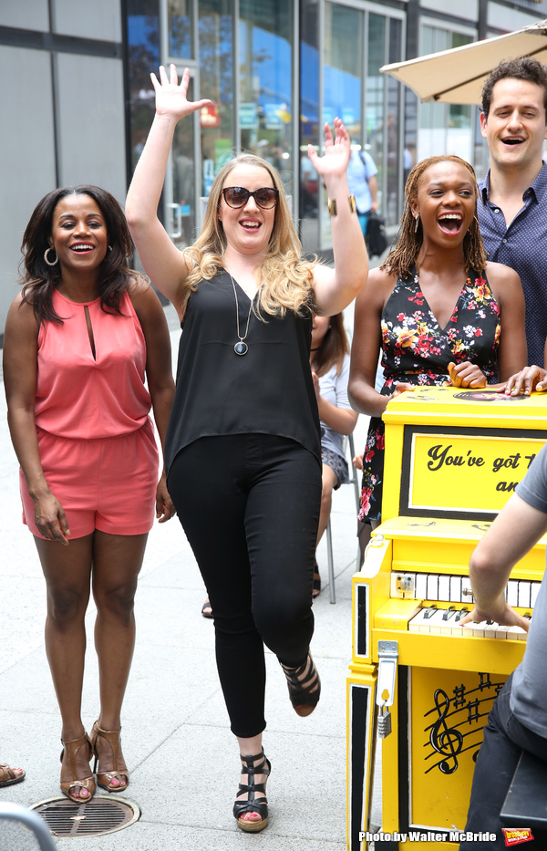 Photo Coverage: BEAUTIFUL Company Unveils Sing for Hope Piano! Image