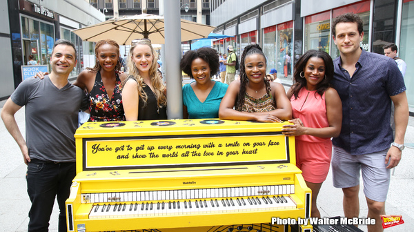 Photo Coverage: BEAUTIFUL Company Unveils Sing for Hope Piano! Image