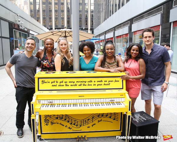 Photo Coverage: BEAUTIFUL Company Unveils Sing for Hope Piano! Image