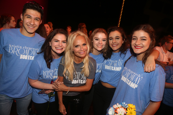 Kristin Chenoweth and KCCBC students Photo