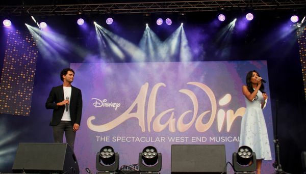 Photo Flash: ALADDIN and ON THE TOWN Take On West End Live Image