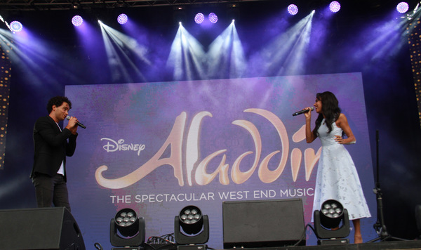 Photo Flash: ALADDIN and ON THE TOWN Take On West End Live Image