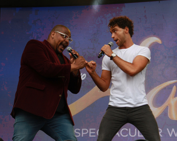 Photo Flash: ALADDIN and ON THE TOWN Take On West End Live Image