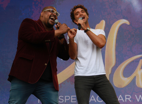 Photo Flash: ALADDIN and ON THE TOWN Take On West End Live Image