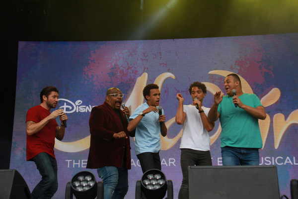 Photo Flash: ALADDIN and ON THE TOWN Take On West End Live Image