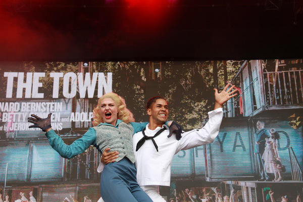 Photo Flash: ALADDIN and ON THE TOWN Take On West End Live Image
